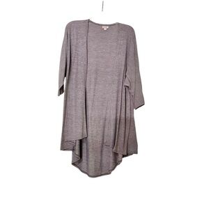 LuLaRoe Gray Women's Cardigan